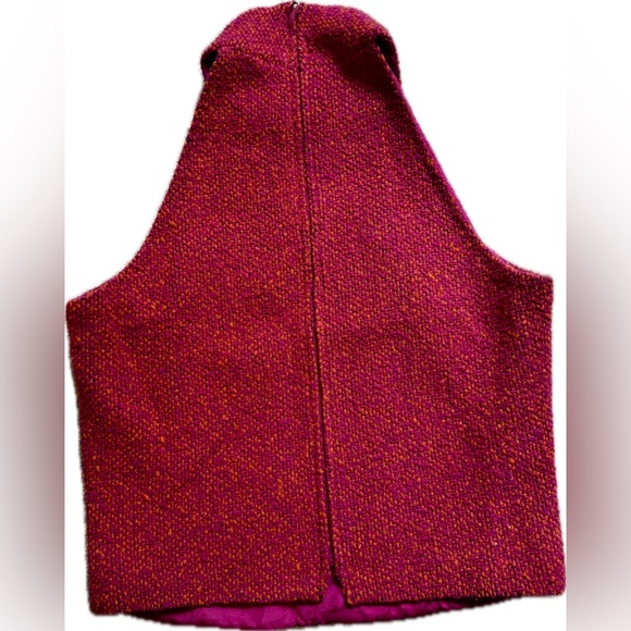 Vintage cache wool halter top - Picture 2 of 6